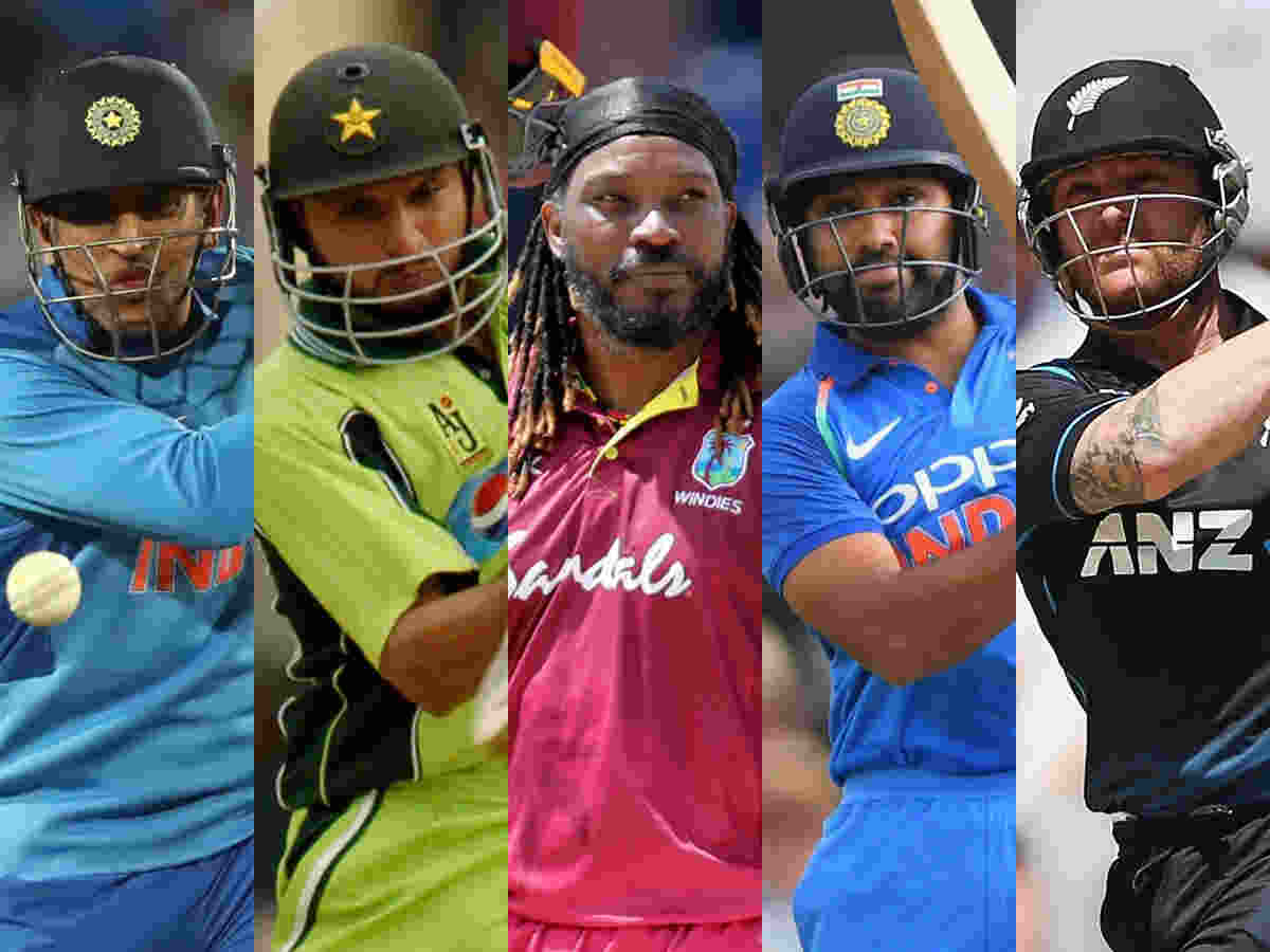 Most Sixes in ODI Intrenational Cricket